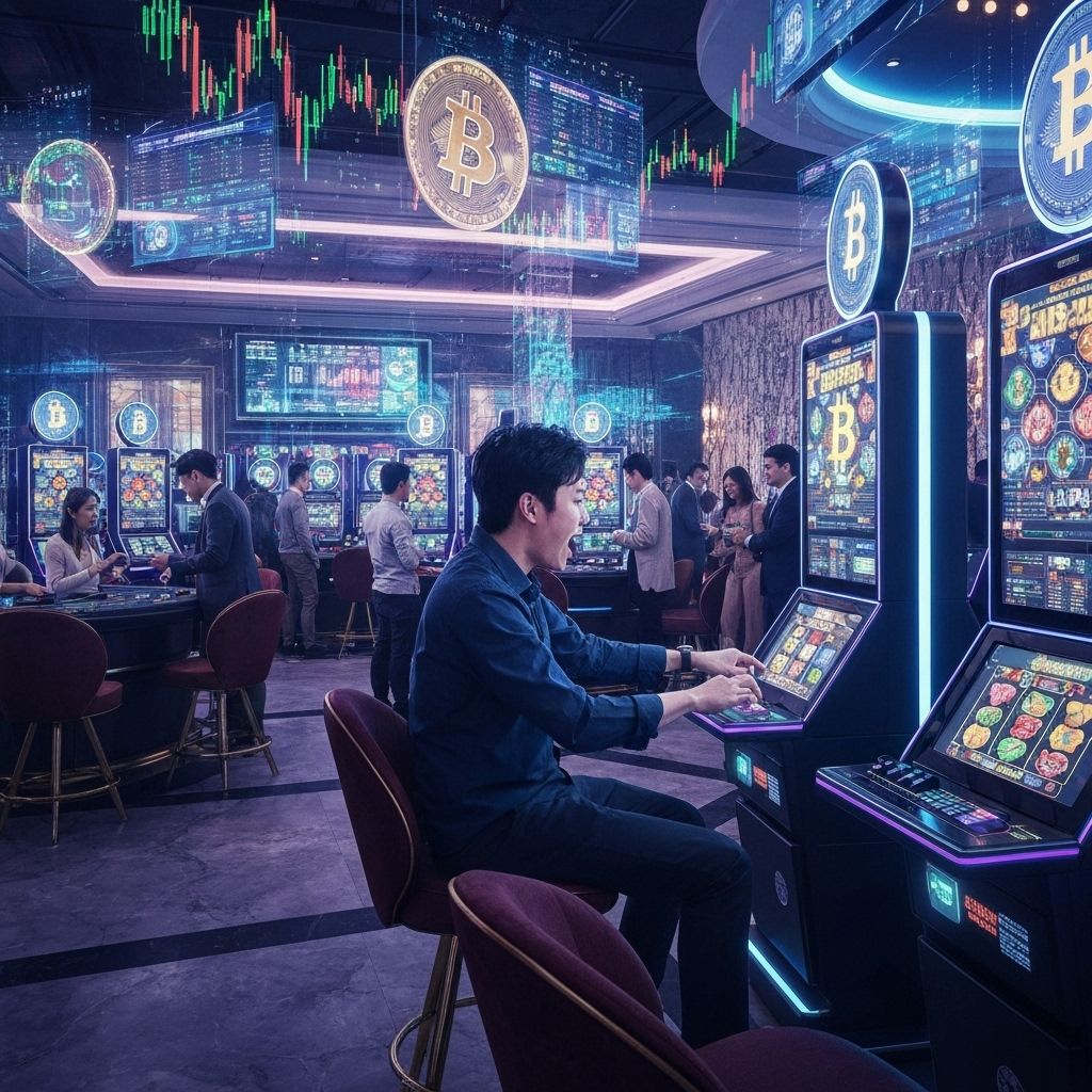 Kryptowährungen im Online Casino nutzen